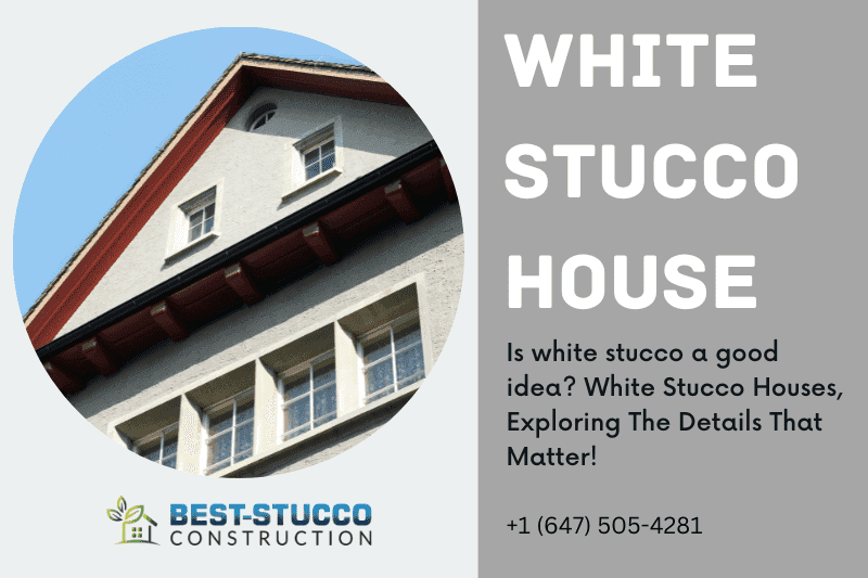 white stucco house